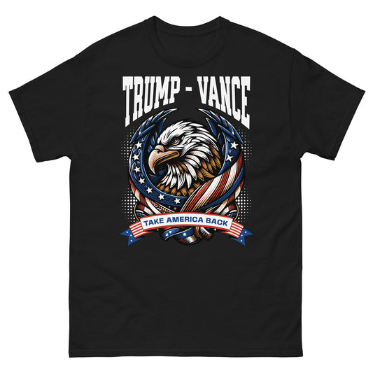 Trump-Vance 2024 Take America Back Eagle T-Shirt