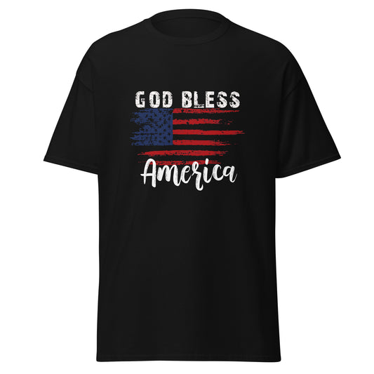 God Bless America T-Shirt - Patriotic Men's Apparel