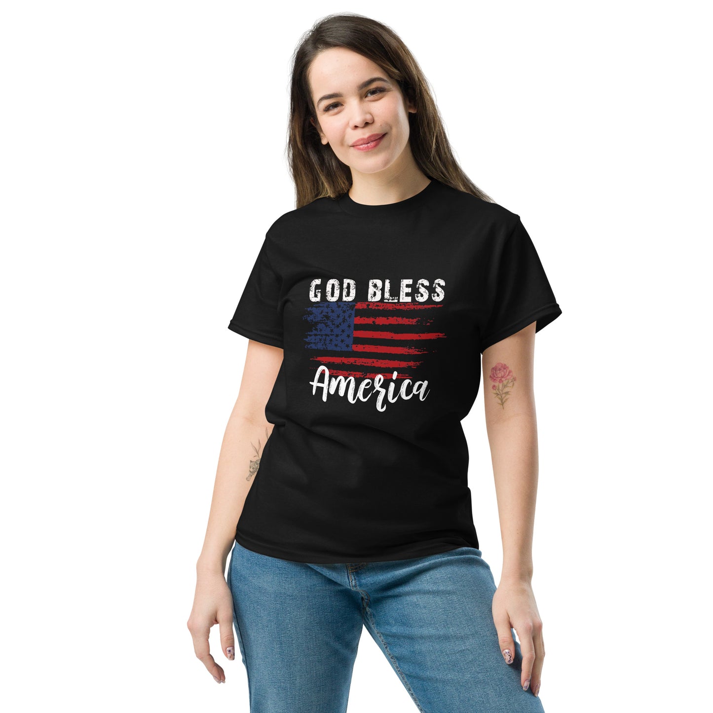 God Bless America T-Shirt - Patriotic Men's Apparel