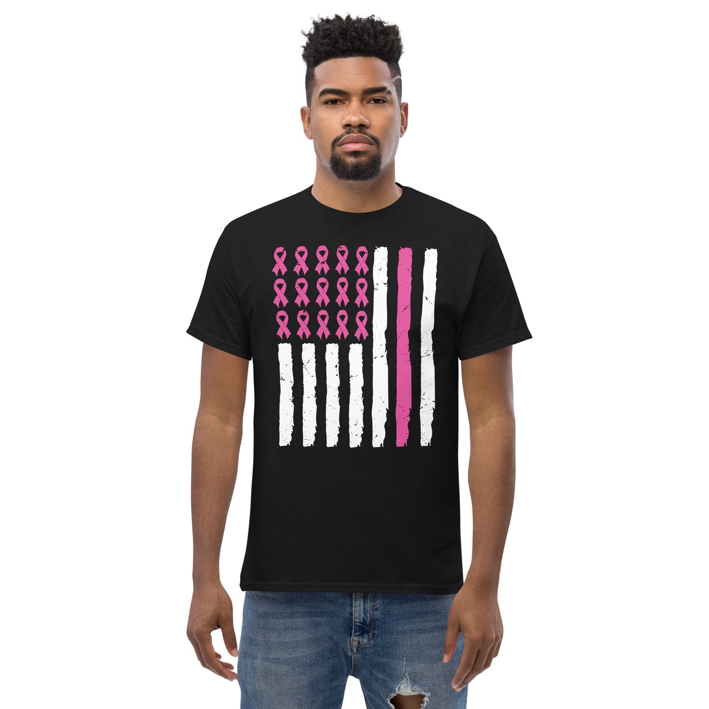 Breast Cancer Awareness Flag T-Shirt – Freedom Forged Apparel