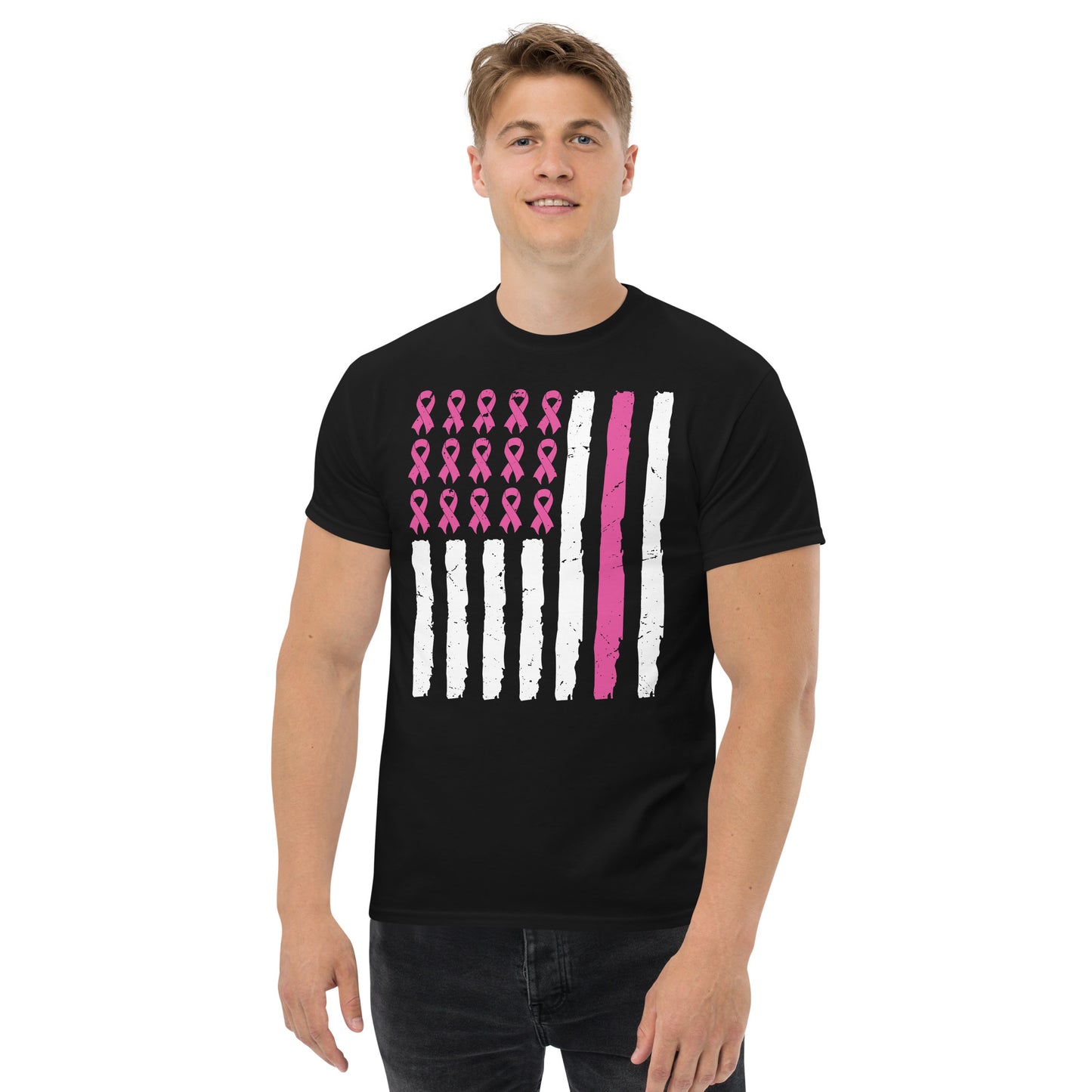 Breast Cancer Awareness Flag T-Shirt – Freedom Forged Apparel