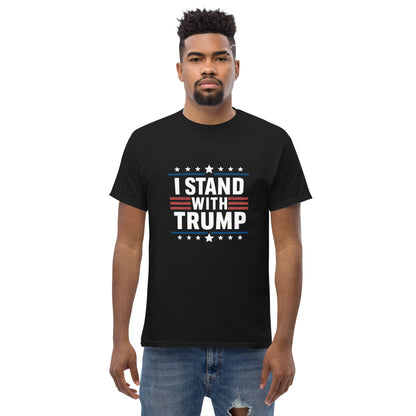 I Stand With Trump Patriotic T-Shirt