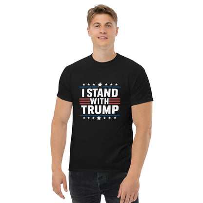 I Stand With Trump Patriotic T-Shirt