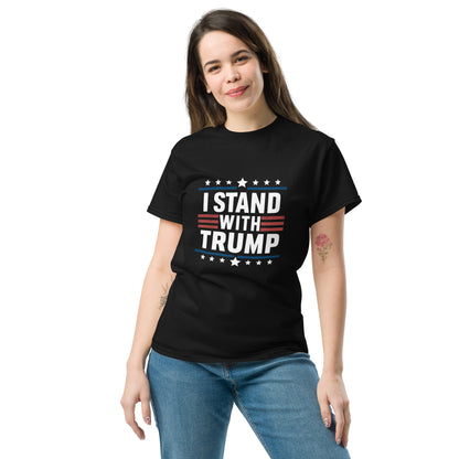 I Stand With Trump Patriotic T-Shirt