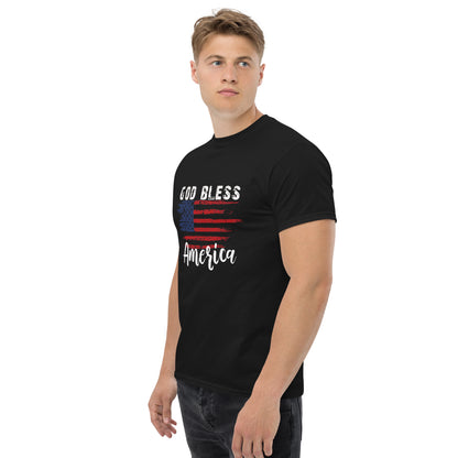 God Bless America T-Shirt - Patriotic Men's Apparel