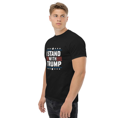 I Stand With Trump Patriotic T-Shirt