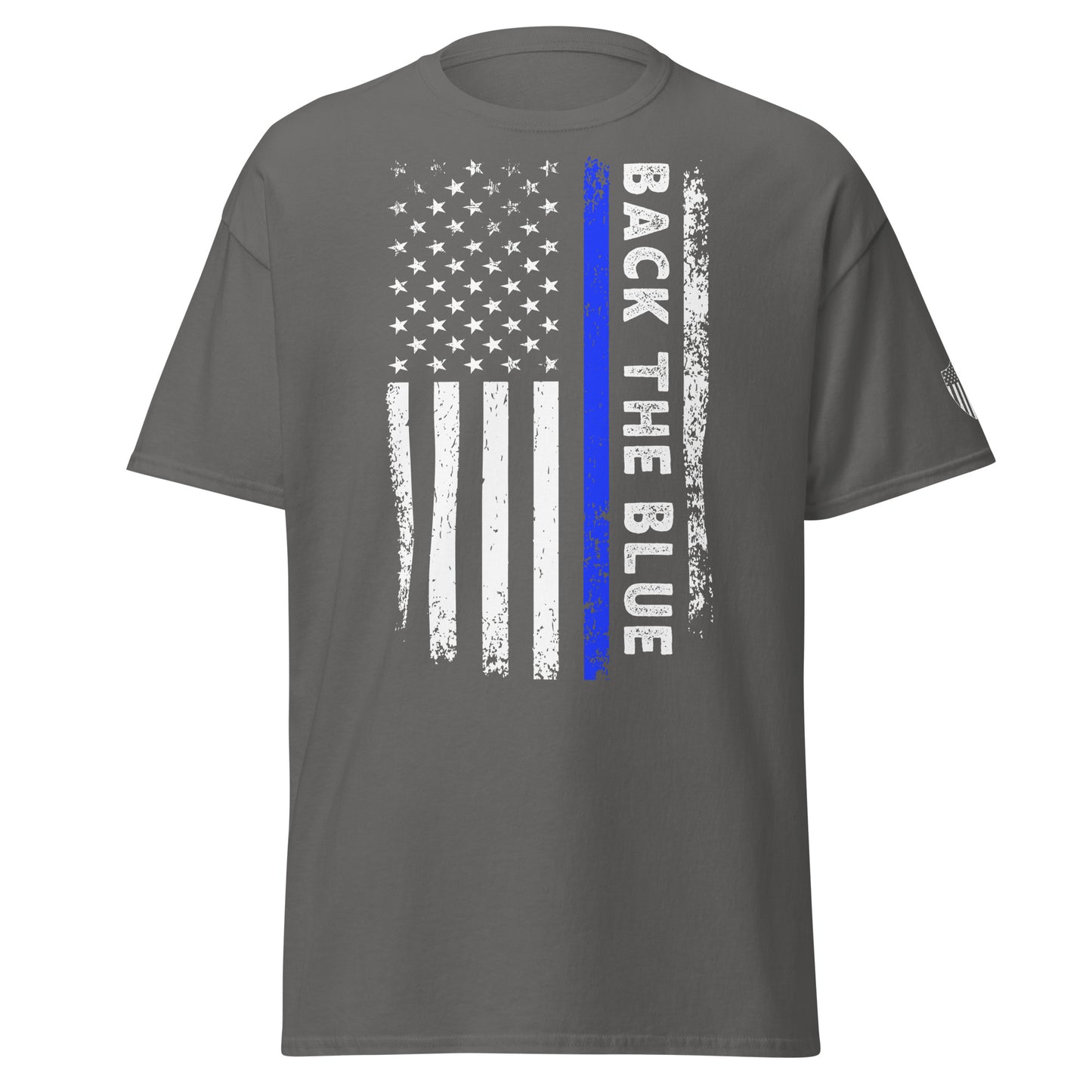 Back the Blue American Flag T-Shirt