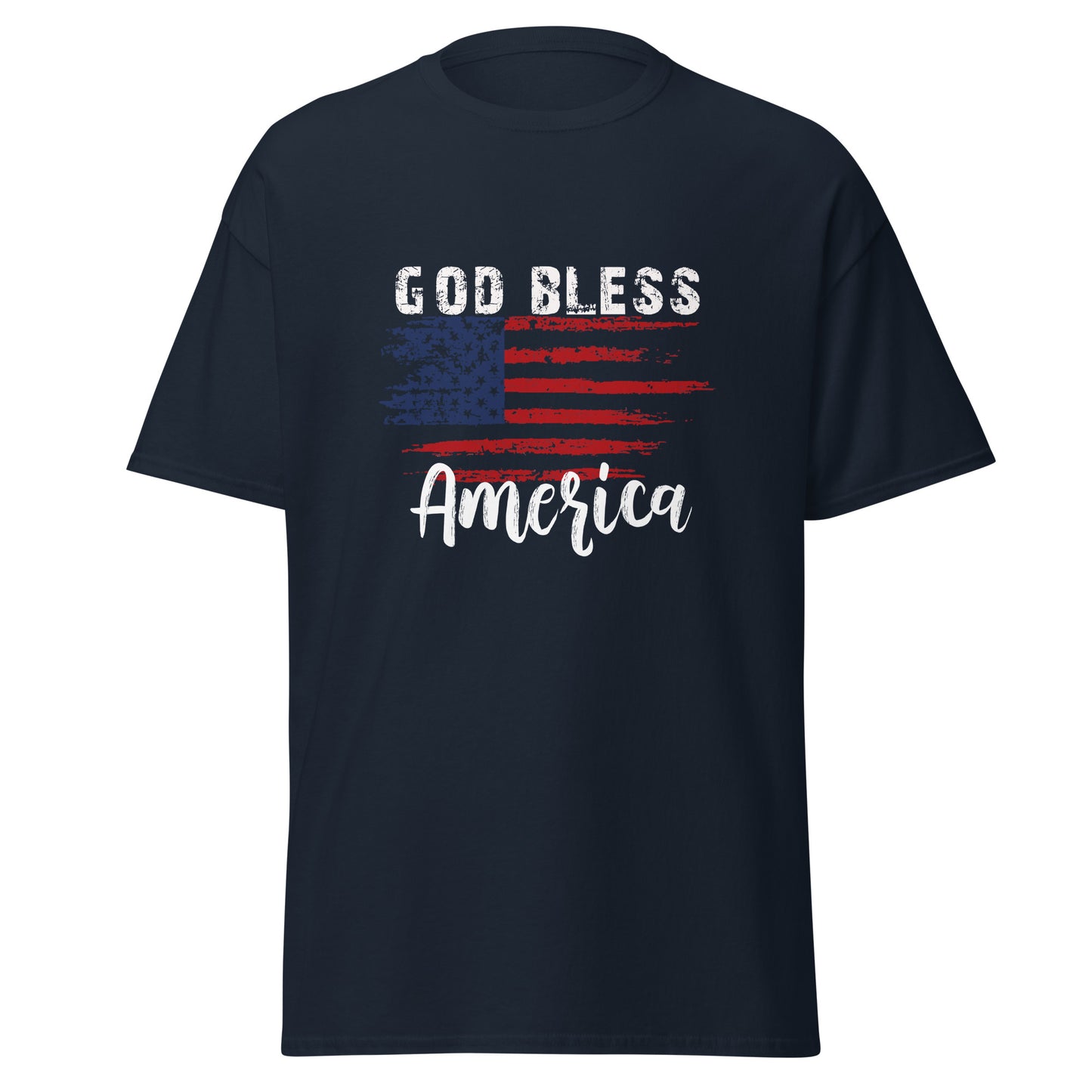 God Bless America T-Shirt - Patriotic Men's Apparel