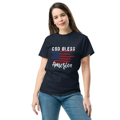 God Bless America T-Shirt - Patriotic Men's Apparel