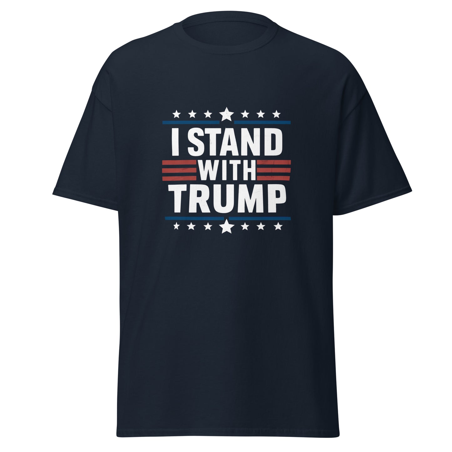 I Stand With Trump Patriotic T-Shirt