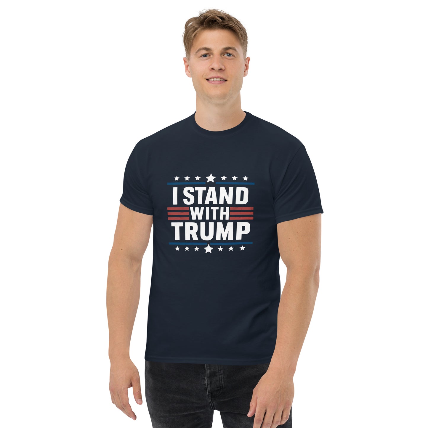 I Stand With Trump Patriotic T-Shirt