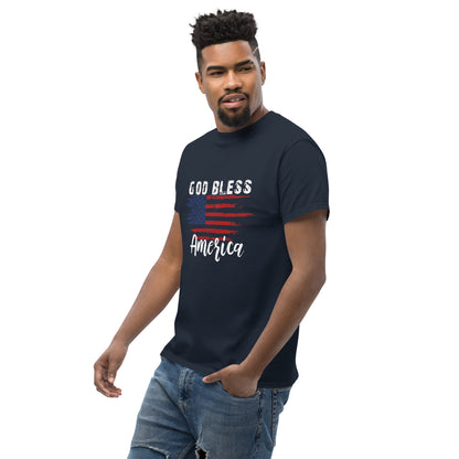 God Bless America T-Shirt - Patriotic Men's Apparel