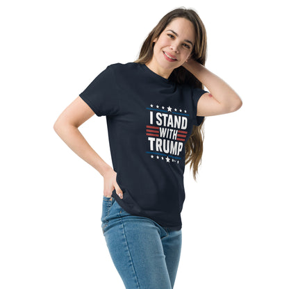 I Stand With Trump Patriotic T-Shirt